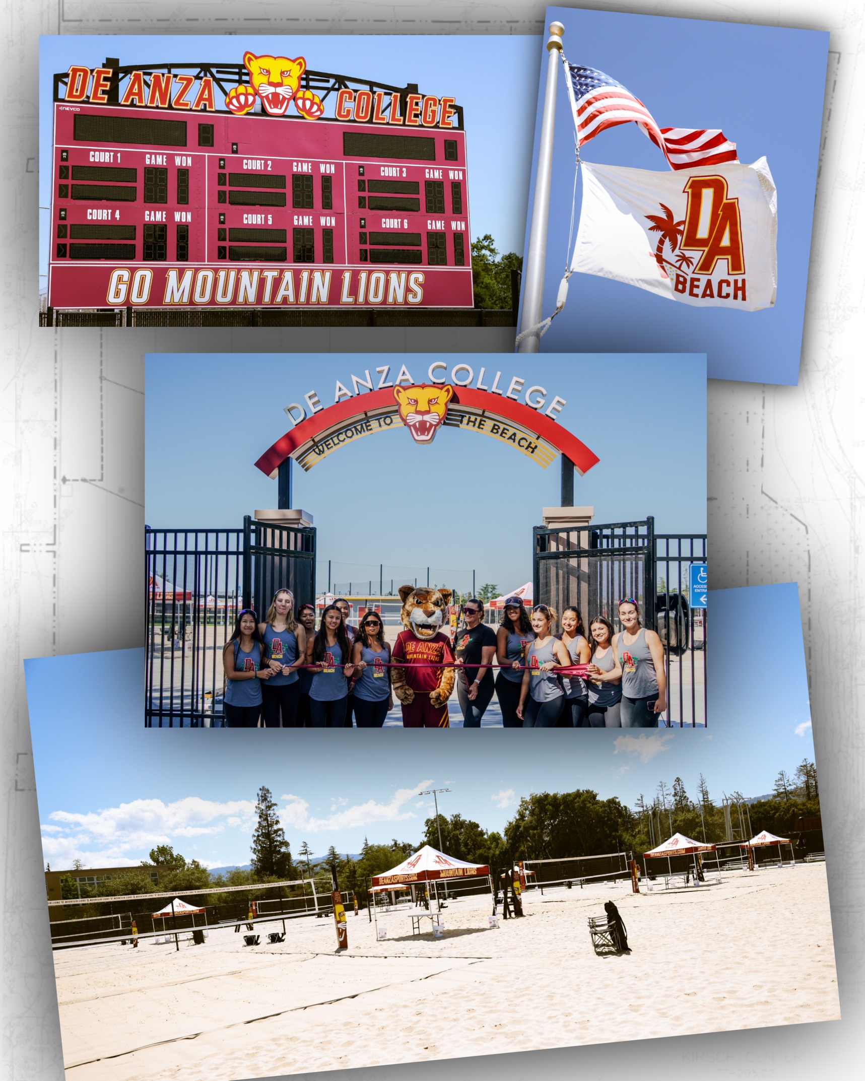 De Anza College Hosts Beach Volleyball Facility Ceremony