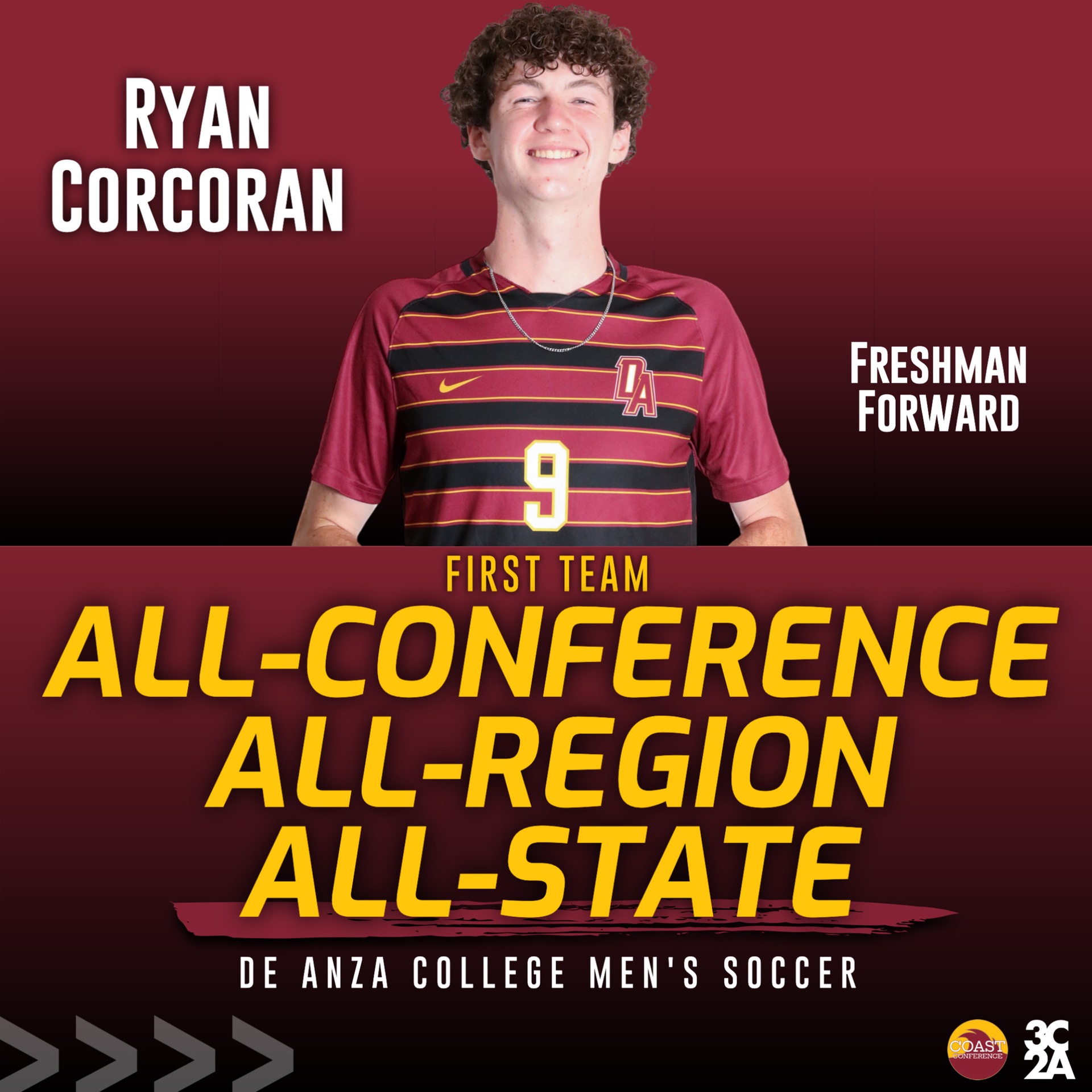 Corcoran Earns Post-Season Honors