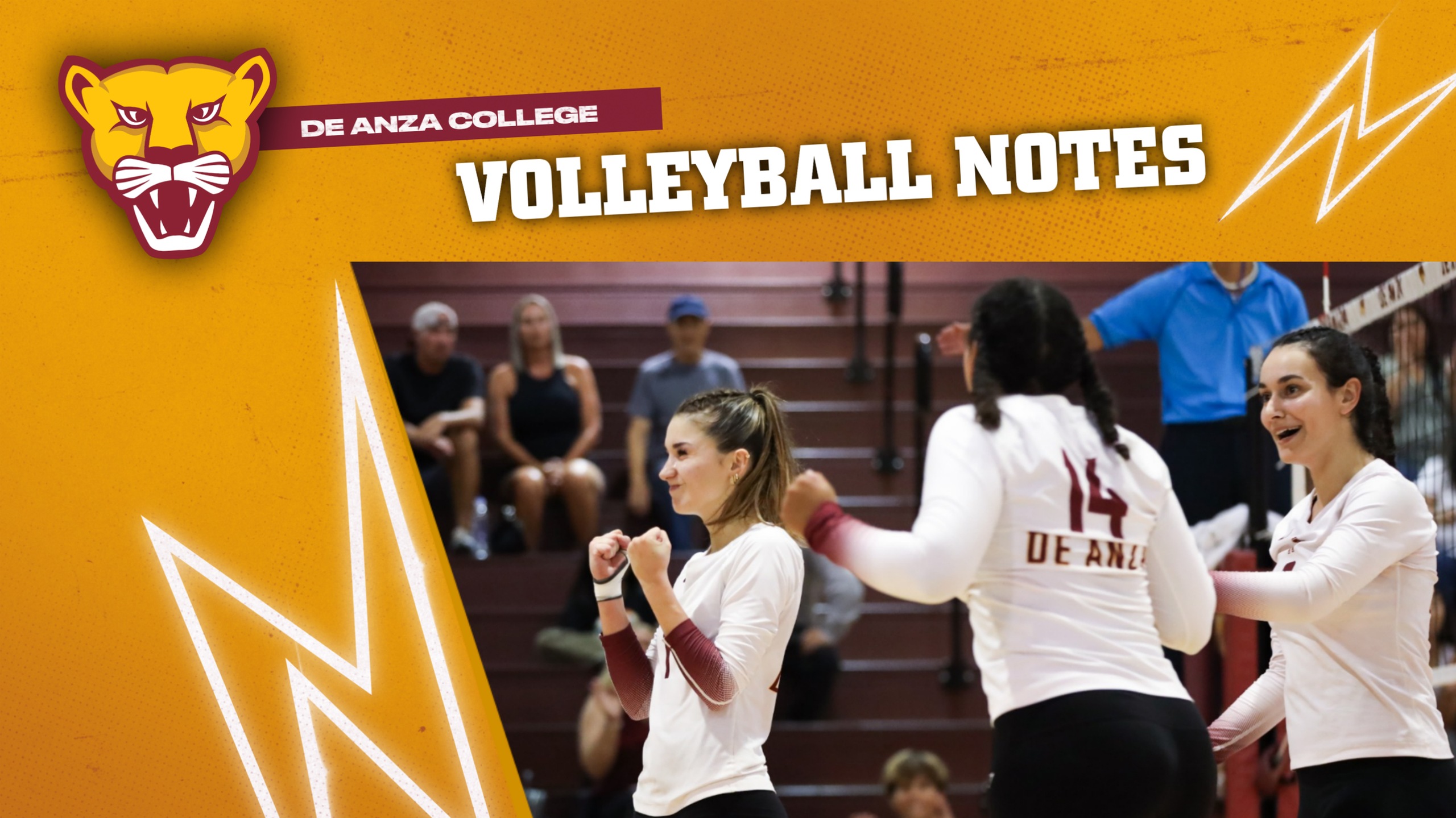 De Anza Picks Up Three Wins in Four Matches