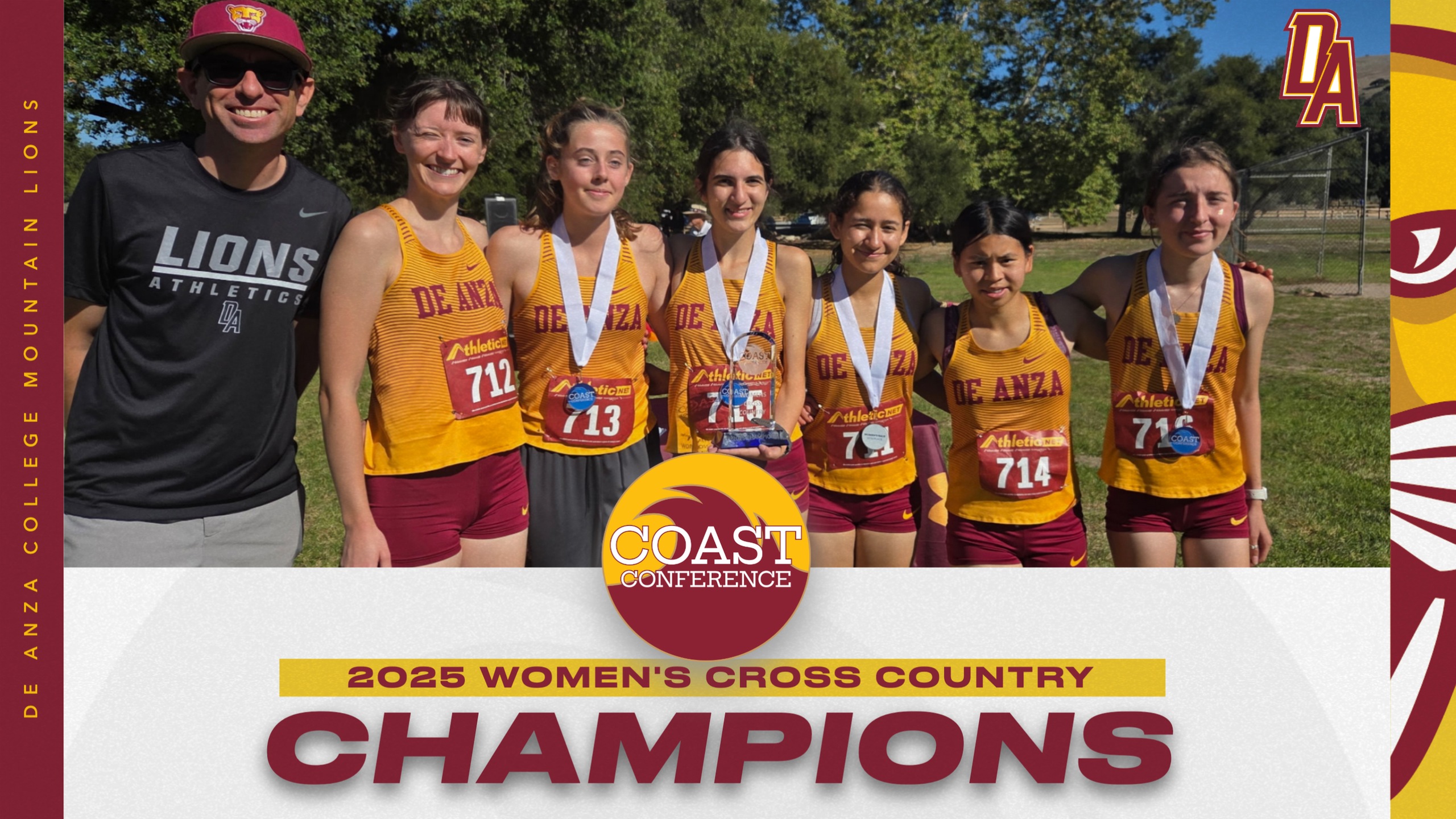 De Anza Women Capture Coast Conference Championship